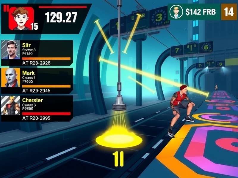 Metro Dribble Master gameplay screenshot